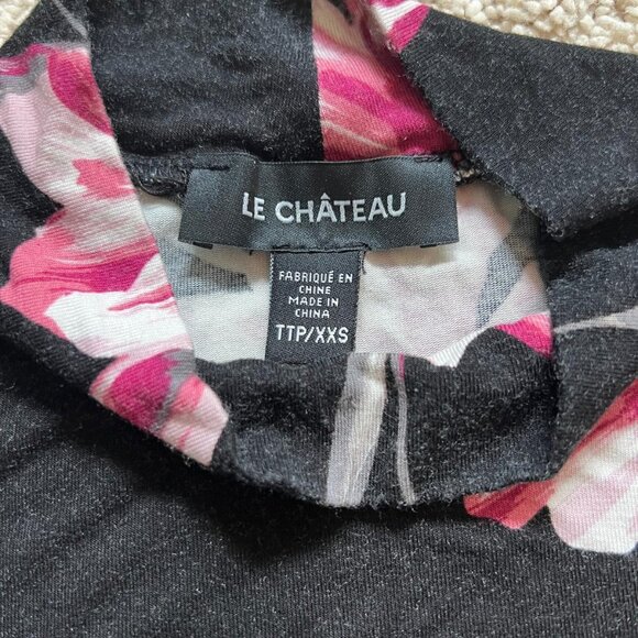 Le Chateau Floral Mock Neck Tank - Picture 3 of 3